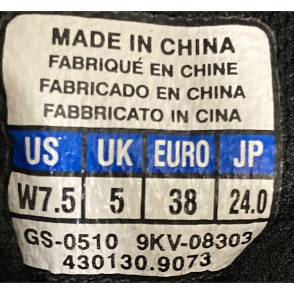 Mizuno Wave Lightning 6 Women's size 7.5 Black Silver Volleyball Shoes - Picture 8 of 8